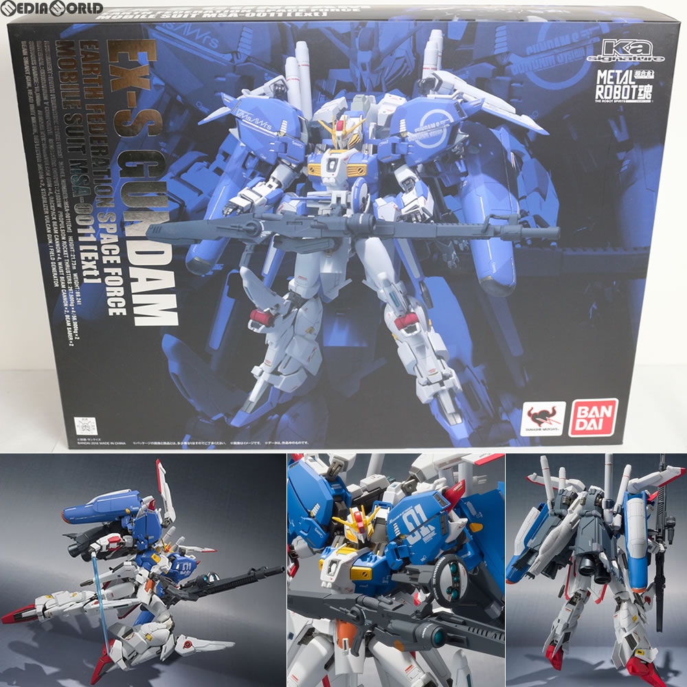 [FIG]METAL ROBOT魂 (Ka signature) (SIDE MS) Ex-Sガンダム(イクスェスガンダム) ガンダム・センチネル フィギュア バンダイ