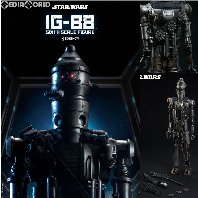 [FIG] スカム&ヴィラニー・オブ・スター・ウォーズ IG-88(バージョン2) STAR WARS(スター・ウォーズ) エピソード5/帝国の逆襲 1/6スケールフィギュア(SW 1/6 #140) サイドショウ