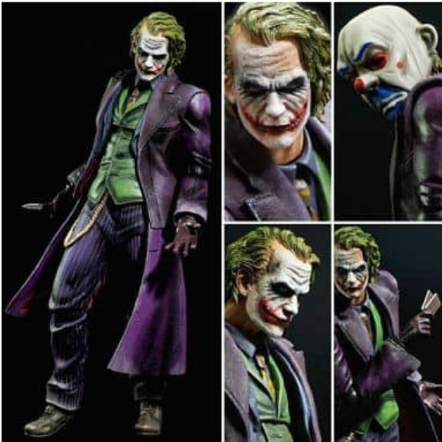 [FIG]PLAY ARTS改 -KAI-(プレイアーツ改) ジョーカー THE DARK KNIGHT TRILOGY(ザダークナイトトリロジー) バットマン ダークナイト 完成品 可動フィギュア スクウェア・エニックス