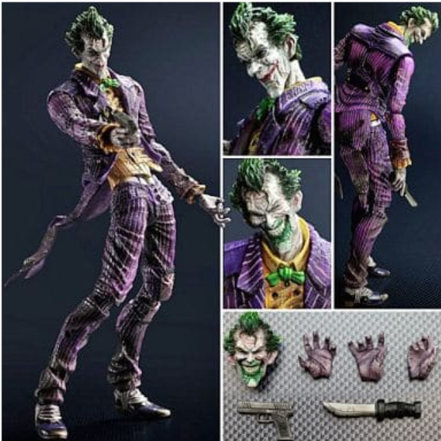 [FIG]PLAY ARTS改 -KAI-(プレイアーツ改) ジョーカー BATMAN ARKHAM CITY(バットマン アーカム・シティ) NONスケール完成品フィギュア スクウェア・エニックス