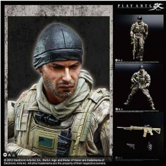 [FIG]PLAY ARTS改 -KAI-(プレイアーツ改) トム プリーチャー Medal of Honor: Warfighter(メダル・オブ・オナー ウォーファイター) フィギュア スクウェア・エニックス