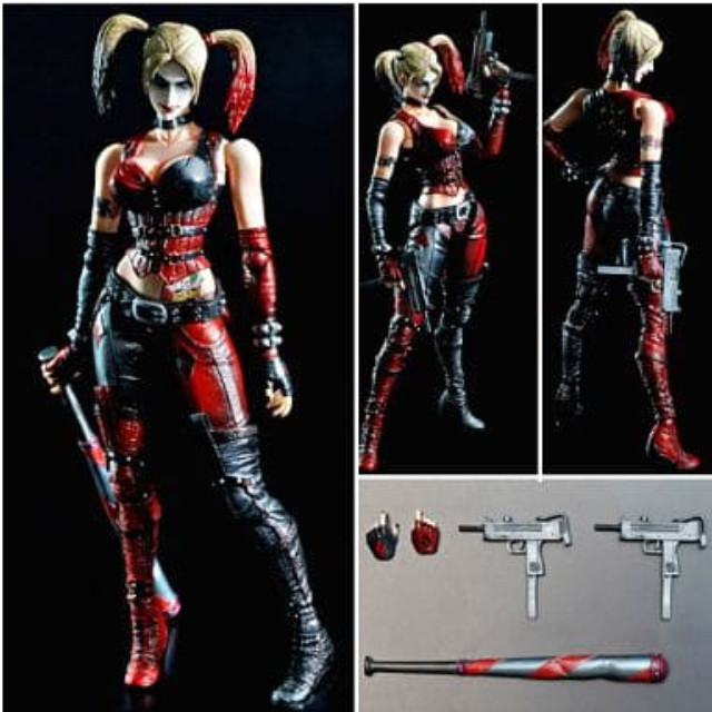 [FIG]PLAY ARTS改 -KAI-(プレイアーツ改) ハーレイ・クイン BATMAN ARKHAM CITY(バットマン アーカム・シティ) NONスケール完成品フィギュア スクウェア・エニックス