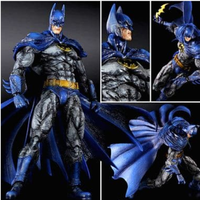 [FIG]PLAY ARTS改 -KAI-(プレイアーツ改) バットマン 1970sバットスーツスキン BATMAN ARKHAM CITY(バットマン アーカム・シティ) フィギュア スクウェア・エニックス