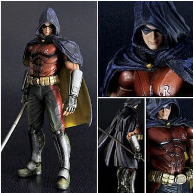 [FIG]PLAY ARTS改 -KAI-(プレイアーツ改) ロビン BATMAN ARKHAM CITY(バットマン アーカム・シティ) NONスケール完成品フィギュア スクウェア・エニックス