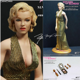 [買取]マイフェイバリットレジェンドシリーズ 1/6 マリリン モンロー ローレライ リー ゴールドドレス ver. 紳士は金髪がお好き コレクタブル フィギュア スターエーストイズ