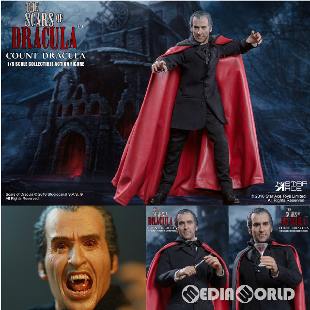 [FIG] マイフェイバリットレジェンドシリーズ 1/6 クリストファー・リー ドラキュラ伯爵 ドラキュラの復活 血のエクソシズム コレクタブル フィギュア スターエーストイズ