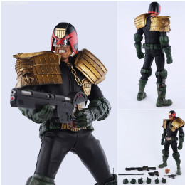 [FIG]1/6スケール JUDGE DREDD(ジャッジ・ドレッド) 2000 AD 完成品 フィギュア threeA(スリーエー)