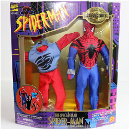[FIG]Spectacular and Scarlet Spider-Man(スパイダーマン) 12inch Collectible フィギュア(48419) ToyBiz(トイビズ)