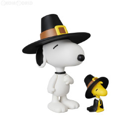 [FIG]ウルトラディテールフィギュア No.322 UDF PEANUTS(ピーナッツ) シリーズ5 PILGRIM SNOOPY & WOODSTOCK(ピルグリムスヌーピー&ウッドストック) メディコム・トイ