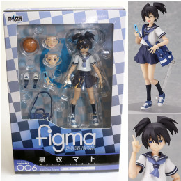 [FIG]figma(フィグマ) EX-006 黒衣マト(くろいマト) 制服ver. ブラック★ロックシューター 可動フィギュア ワンフェス2011冬&GOODSMILE ONLINE SHOP限定 マックスファクトリー