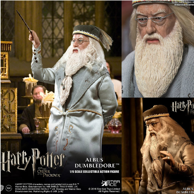 [FIG] マイフェイバリットムービーシリーズ 1/6 アルバス・ダンブルドア2 ハリー・ポッターと不死鳥の騎士団 コレクタブルアクションフィギュア スターエーストイズ