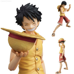 [FIG]ヴァリアブルアクションヒーローズ モンキー・D・ルフィ PAST BLUE(Ver.Yellow) ONE PIECE(ワンピース) 完成品 フィギュア メガハウス