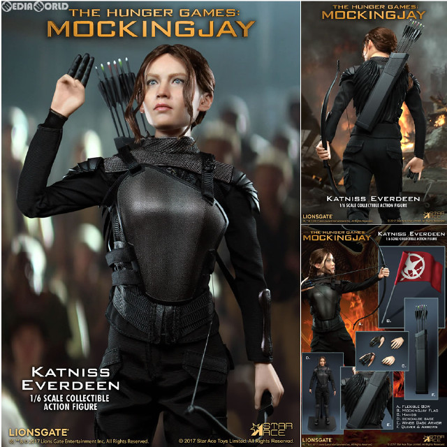 [FIG] マイフェイバリットムービーシリーズ 1/6 カットニス・エヴァディーン ハンガーゲーム コレクタブル アクションフィギュア スターエーストイズ