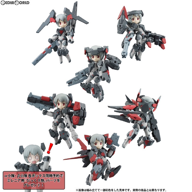 [FIG] (BOX)デスクトップアーミー Y-021d ミレニア シリーズ α小隊+β小隊セット フィギュア(6個) メガハウス