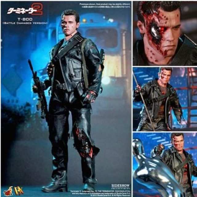 [FIG]ムービー・マスターピース DX「ターミネーター2」 1/6スケールフィギュア T-800 (バトルダメージ版) ホットトイズ