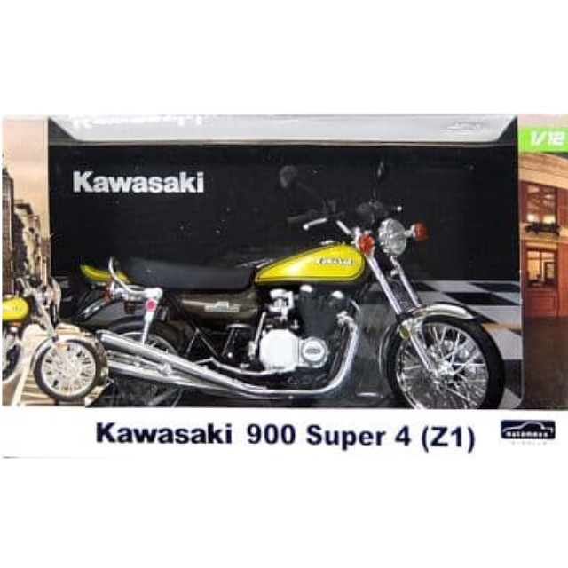 [FIG]1/12 Kawasaki 900Super4(Z1) イエローボール フィギュア アオシマ