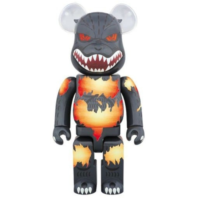 [FIG]BE@RBRICK -ベアブリック- ゴジラ(デスゴジバーニング版) 1000% 「ゴジラVSデストロイア」 フィギュア メディコム・トイ