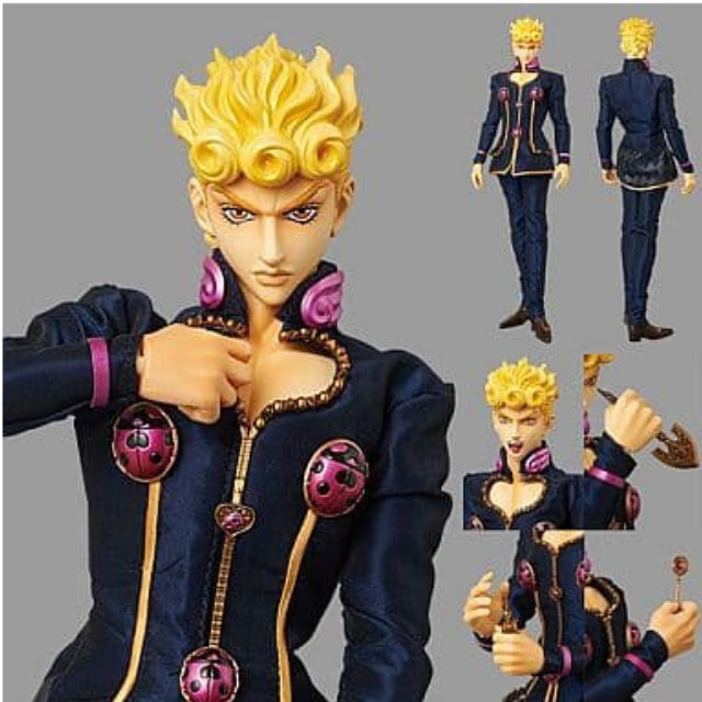 [FIG]RAH ジョルノ・ジョバァーナ 「ジョジョの奇妙な冒険Part5-黄金の風-」 REAL ACTION HEORES-540 フィギュア メディコム・トイ