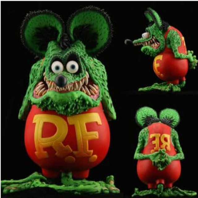 [FIG]RAT FINK(STANDARD EDITION) 「ラットフィンク」 ソフビ製塗装済み完成品 フィギュア ACRO(アクロ)