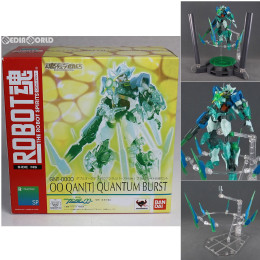 [FIG]魂ウェブ商店限定 ROBOT魂(SIDE MS) ダブルオークアンタ(クアンタムバーストVer.) ブラックライト台座セット 劇場版 機動戦士ガンダム00 完成品 可動フィギュア バンダイ