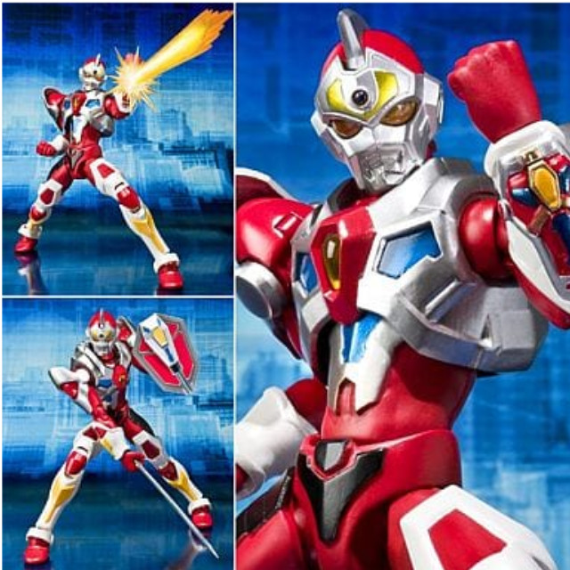[FIG]ULTRA-ACT(ウルトラアクト) グリッドマン 電光超人グリッドマン 完成品 可動フィギュア バンダイ