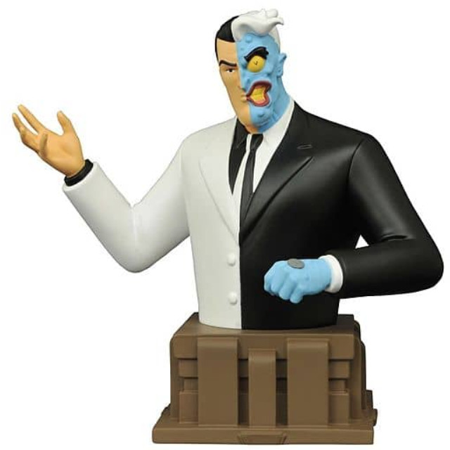 [FIG]トゥーフェイス 「バットマン アニメイテッド」 DC ミニバスト フィギュア ダイアモンドセレクトトイ