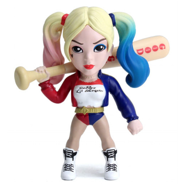 [FIG]ハーレイ・クイン 「スーサイド・スクワッド」 メタルズ ダイキャスト 4インチ フィギュア ジャダトイズ