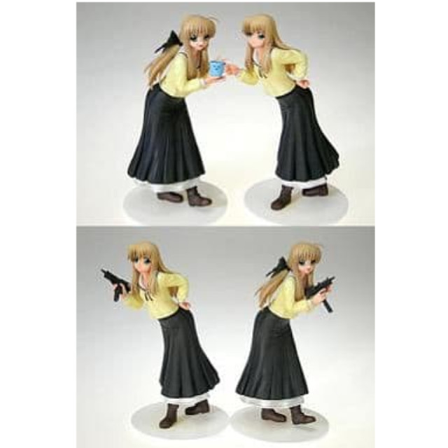 [FIG]フタコイ オルタナティブ 白鐘沙羅 & 白鐘双樹 セット (ノンスケール PVC&ABS 塗装済み完成品) フィギュア ウェーブ(WAVE)