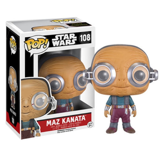 [FIG]マズ・カナタ 「スター・ウォーズ/フォースの覚醒」 POP! Star Wars #108 フィギュア FUNKO(ファンコ)
