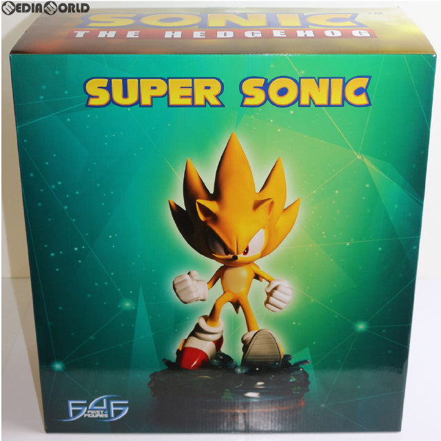 [FIG] ソニック・ザ・ヘッジホッグ/ モダン スーパー・ソニック スタチュー フィギュア ファースト4フィギュア