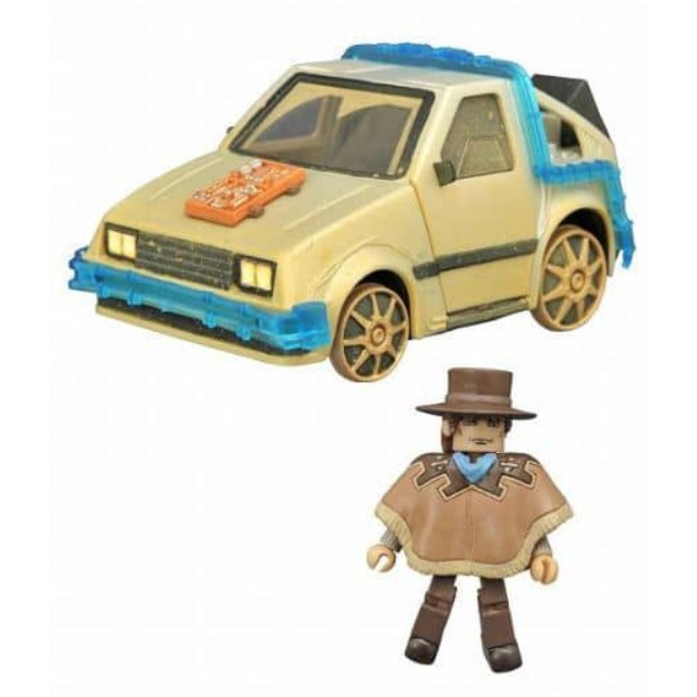 [FIG]レールレディ デロリアン タイムマシン with マーティ・マクフライ 「バック・トゥ・ザ・フューチャー PART3」 ミニメイツ フィギュア アートアサイラム