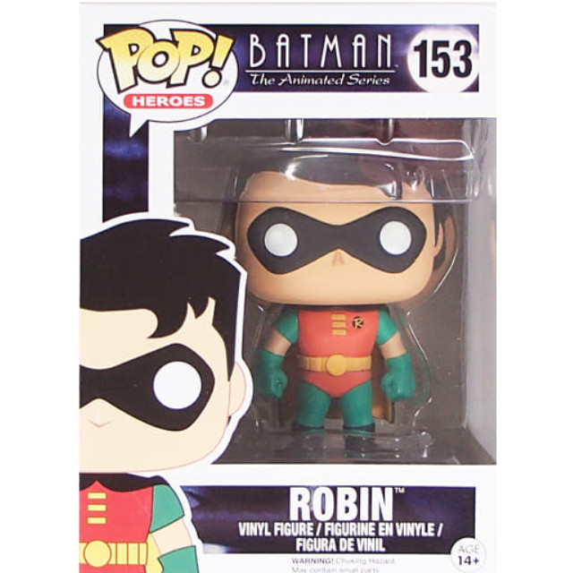 [FIG]ロビン 「バットマン アニメイテッド」 POP! DC Series #153 フィギュア FUNKO(ファンコ)