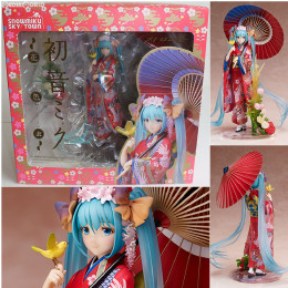 [FIG]初音ミク 〜花色衣〜 VOCALOID(ボーカロイド) 1/8完成品 フィギュア あみあみ&雪ミクスカイタウン&シナプス限定 ストロンガー