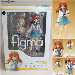 [FIG]サンタコスプレセット付属 figma(フィグマ) 006 朝比奈みくる(あさひなみくる) 制服ver. 涼宮ハルヒの憂鬱 完成品 可動フィギュア マックスファクトリー