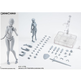 [FIG]S.H.Figuarts(フィギュアーツ) ボディちゃん -矢吹健太朗- Edition DX SET (Gray Color Ver.) 完成品 可動フィギュア バンダイ