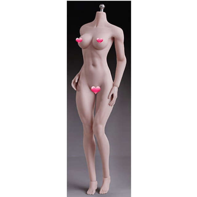 [DOL]1/6 女性シームレスボディ ペール ラージバスト 引き締めボディ フットパーツ交換可能ver. ドール用素体(PLMB2017-S20A) TBリーグ