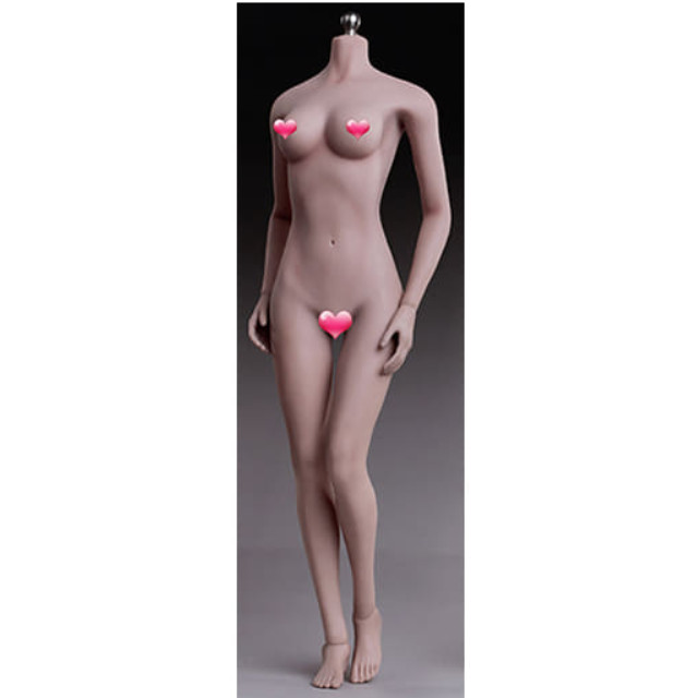 [DOL]1/6 女性シームレスボディ サンタン ミドルバスト 引き締めボディ フットパーツ交換可能ver. ドール用素体(PLMB2017-S21B) TBリーグ