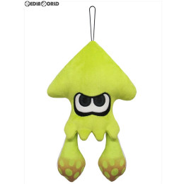 [買取]Splatoon2(スプラトゥーン2) ぬいぐるみ イカ ネオンイエロー(S) 三英貿易