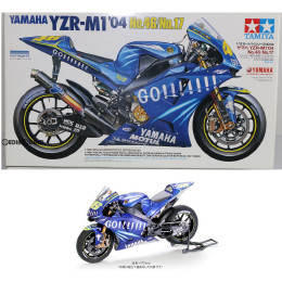 [PTM]オートバイシリーズ No.98 1/12 ヤマハYZR-M1 '04 No.46/No.17 プラモデル(14098) タミヤ