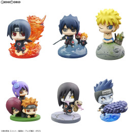 [FIG](BOX)(再販)ぷちきゃらランド NARUTO-ナルト- 疾風伝 口寄せ!ナルトと暁編 その弐 フィギュア(6個) メガハウス