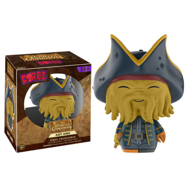 [FIG]デイヴィ・ジョーンズ 「パイレーツ・オブ・カリビアン」 DORBZ Pirates of the Caribbean #203 FUNKO/ホットトイズ