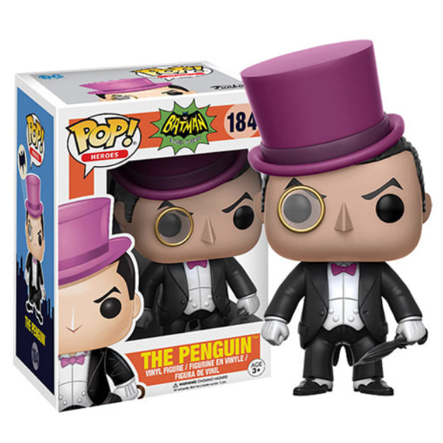 [FIG]ペンギン(1966年TVシリーズ) 「バットマン」 POP! DC Series #184 FUNKO/ホットトイズ