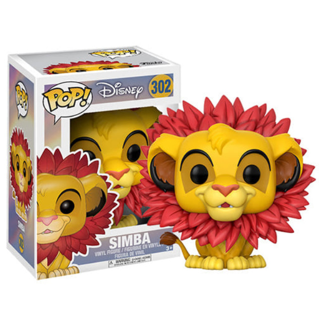 [FIG]シンバ(葉っぱのたてがみ版) 「ライオン・キング」 POP! Disney Series #302 FUNKO/ホットトイズ