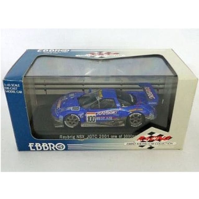 [FIG]1/43 RAYBRIG NSX JGTC 2001 SP AIR #100(ブルー) 「RACING CAR COLLECTION」 [43203] エブロ(EBBRO)