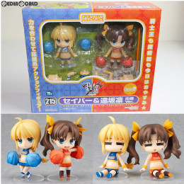 [FIG]Cheerful JAPAN!限定 ねんどろいど 215 セイバー&遠坂凛(とおさかりん) 応援Ver. Fate/stay night(フェイト/ステイナイト) 完成品 フィギュア グッドスマイルカンパニー