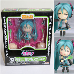 [FIG]ワンフェス2008夏限定 ねんどろいど 042 初音ミク はちゅねフェイスVer. キャラクター・ボーカル・シリーズ01 初音ミク 完成品 フィギュア グッドスマイルカンパニー