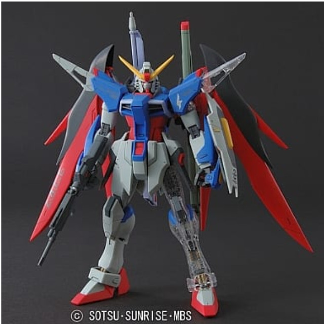 [FIG]1/100 MG デスティニーガンダム(プラスクリア外装) 「機動戦士ガンダムSEED」 バンダイ