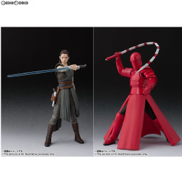 [FIG]同時購入特典付き(BBユニット「BB-4」)S.H.フィギュアーツ レイ(THE LAST JEDI)/エリート・プレトリアン・ガード(ウィップスタッフ) 完成品 フィギュア バンダイ