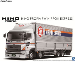 [PTM](再販)1/32 ヘビーフレイト No.10 日野 プロフィアFW 日本通運 プラモデル アオシマ