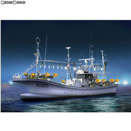 [PTM](再販)1/64 漁船 No.3 イカ釣り漁船 プラモデル アオシマ